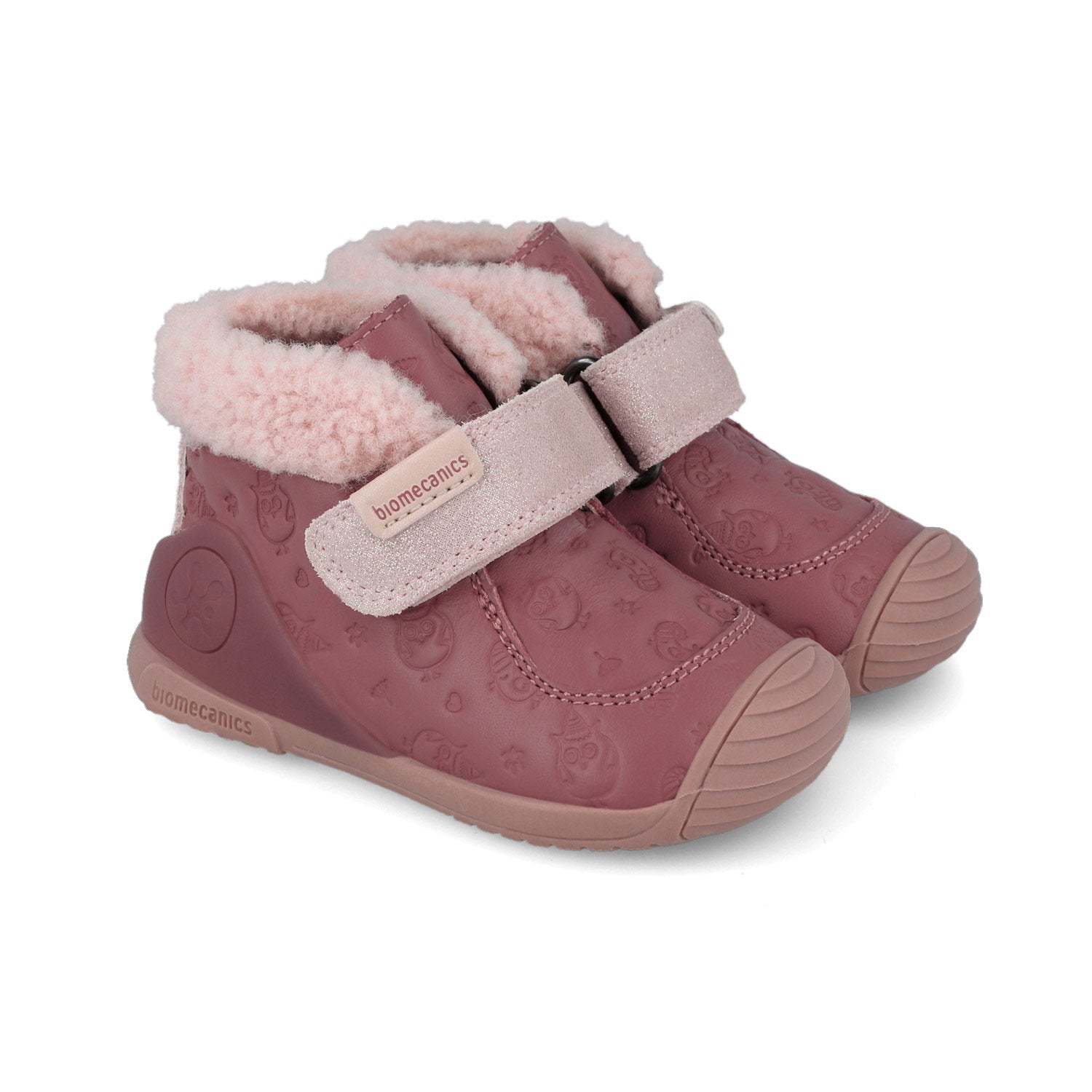 BIOMECANICS 251104B859 - BOTIN NIÑO CORTE DE PIEL Y PISO SINTETICO