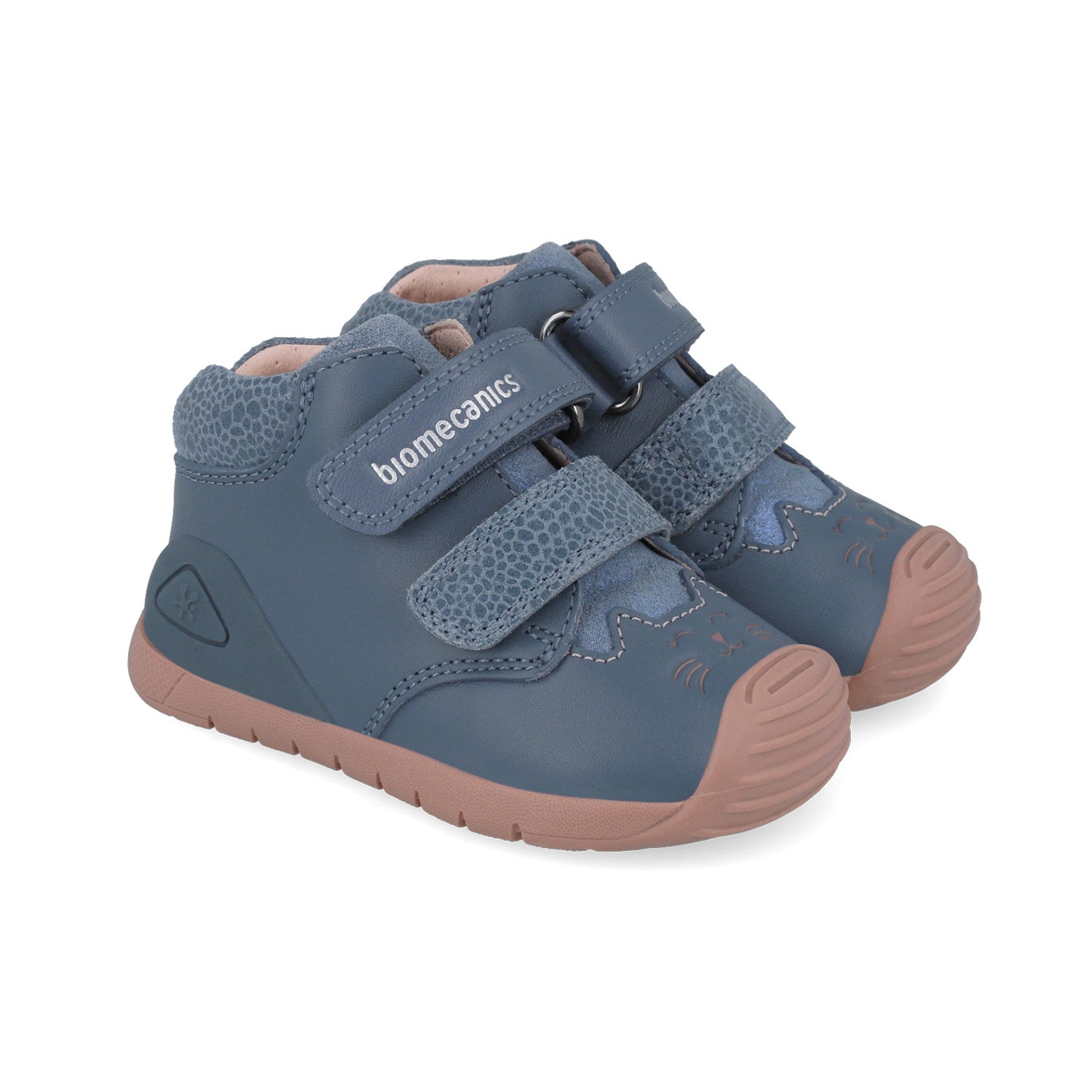 BIOMECANICS 251109A556 - BOTIN NIÑO CORTE DE PIEL Y PISO SINTETICO