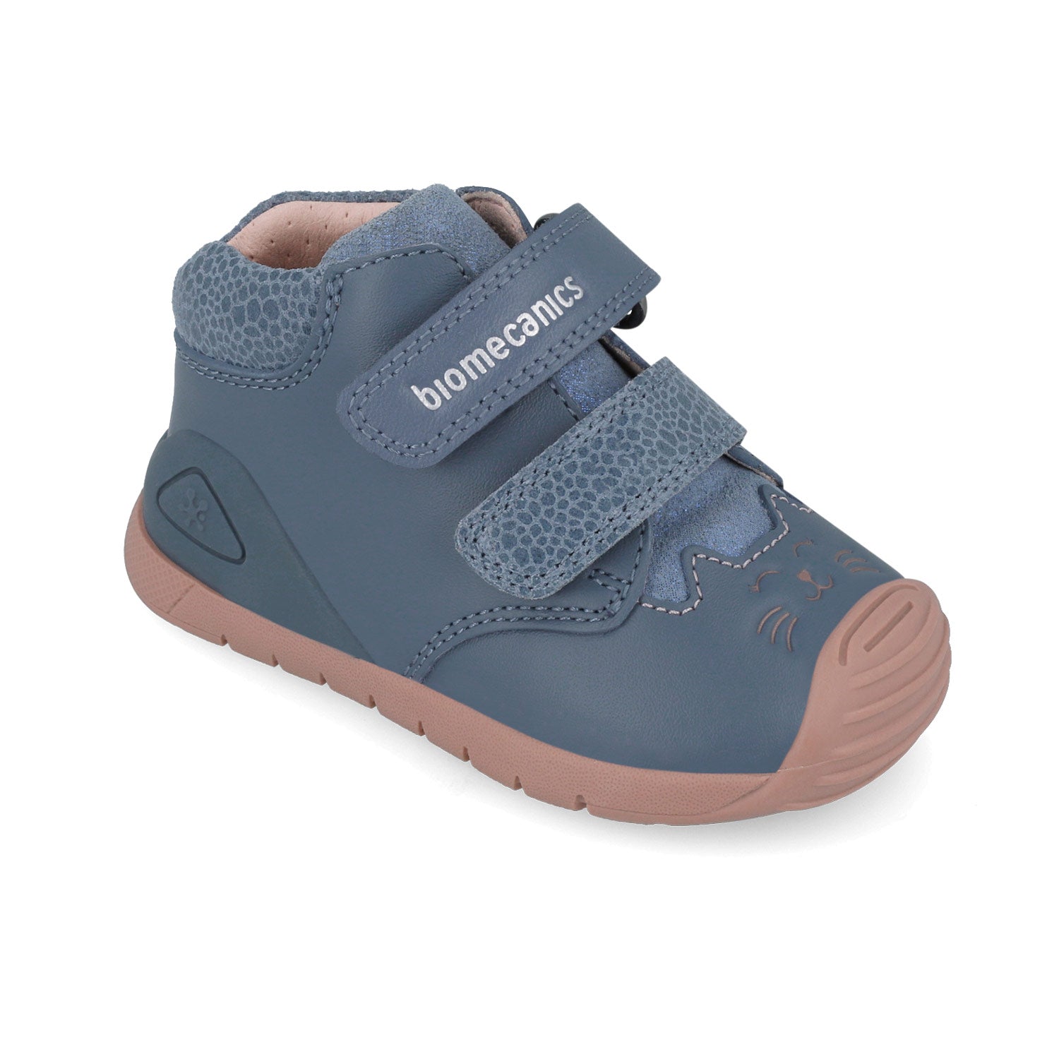 BIOMECANICS 251109A556 - BOTIN NIÑO CORTE DE PIEL Y PISO SINTETICO