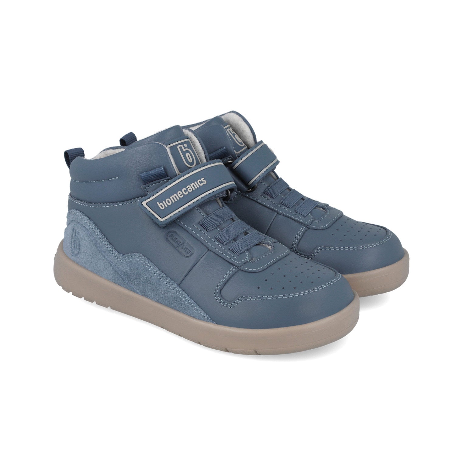 BIOMECANICS 251242B556 - BOTIN NIÑO CORTE DE PIEL Y PISO SINTETICO