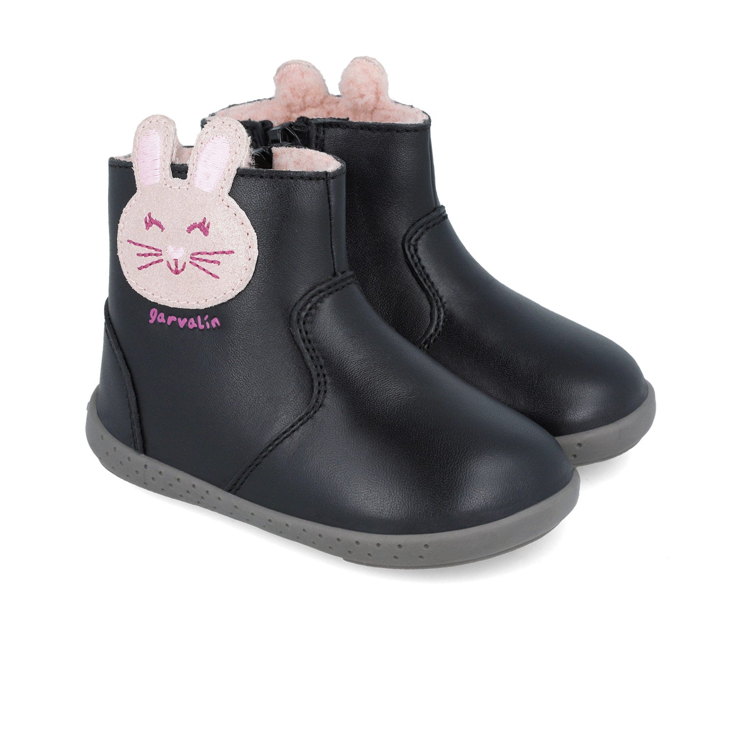 GARVALIN 251301A054 - BOTA NIÑO CORTE DE PIEL Y PISO SINTÉTICO