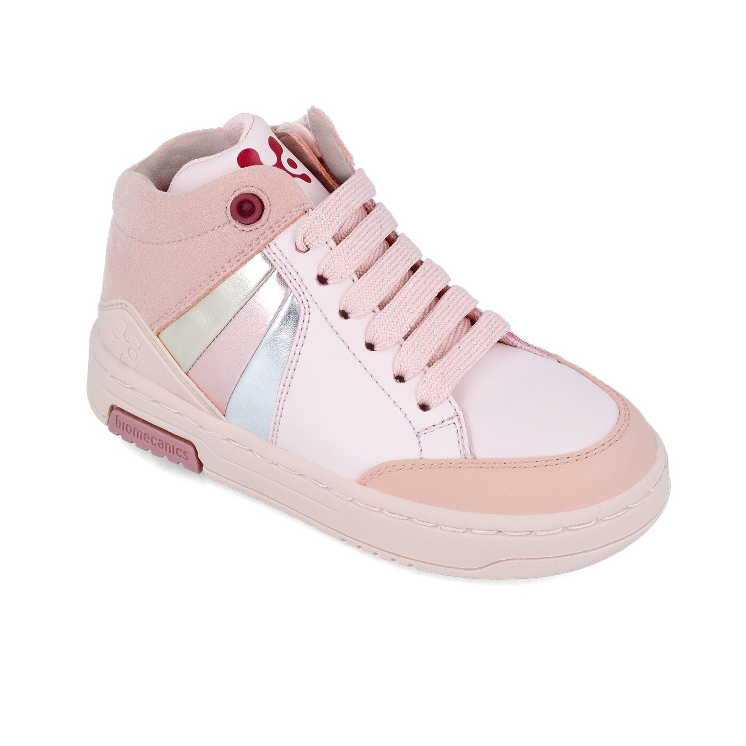 Biomecanics Pink Ankle Boots