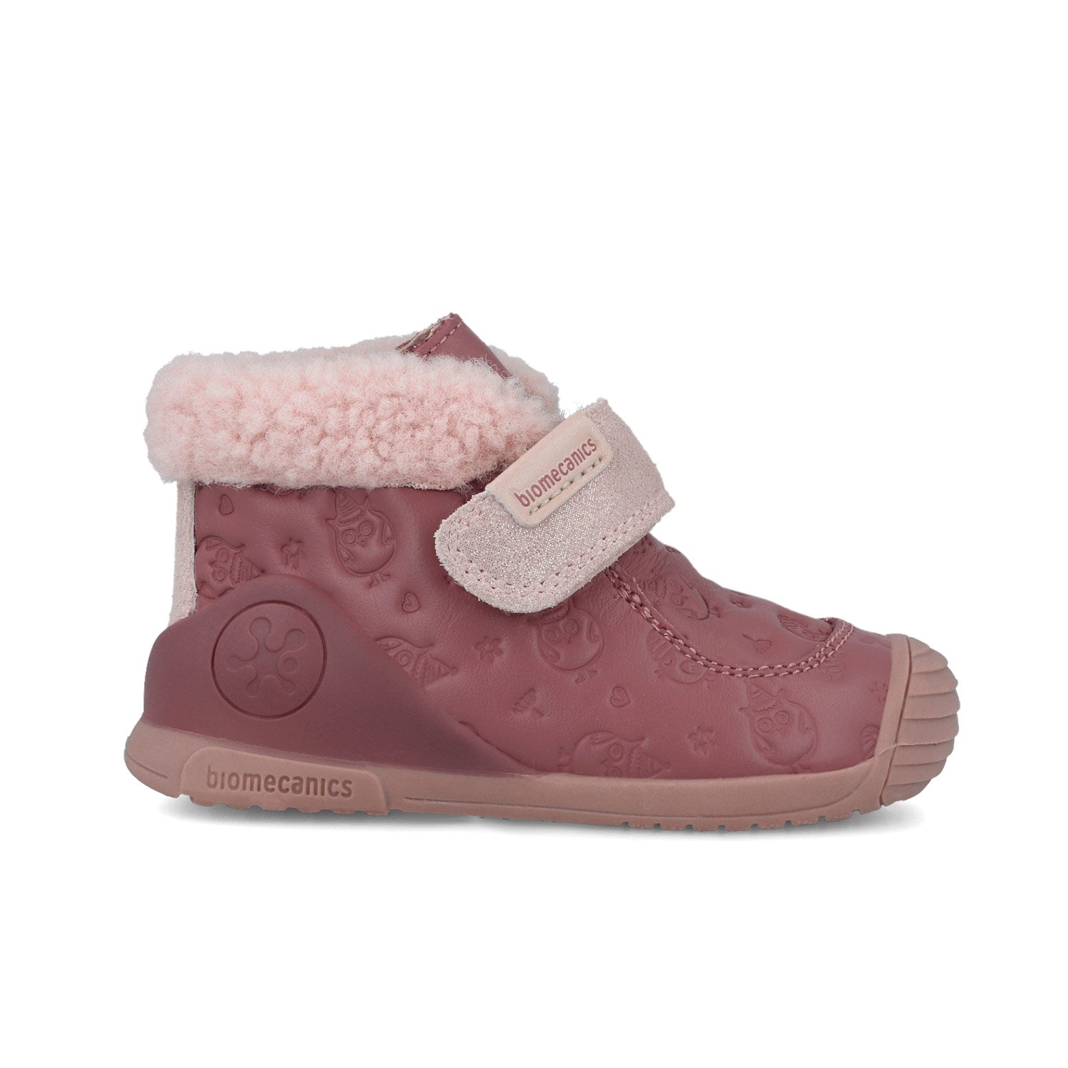 BIOMECANICS 251104B859 - BOTIN NIÑO CORTE DE PIEL Y PISO SINTETICO