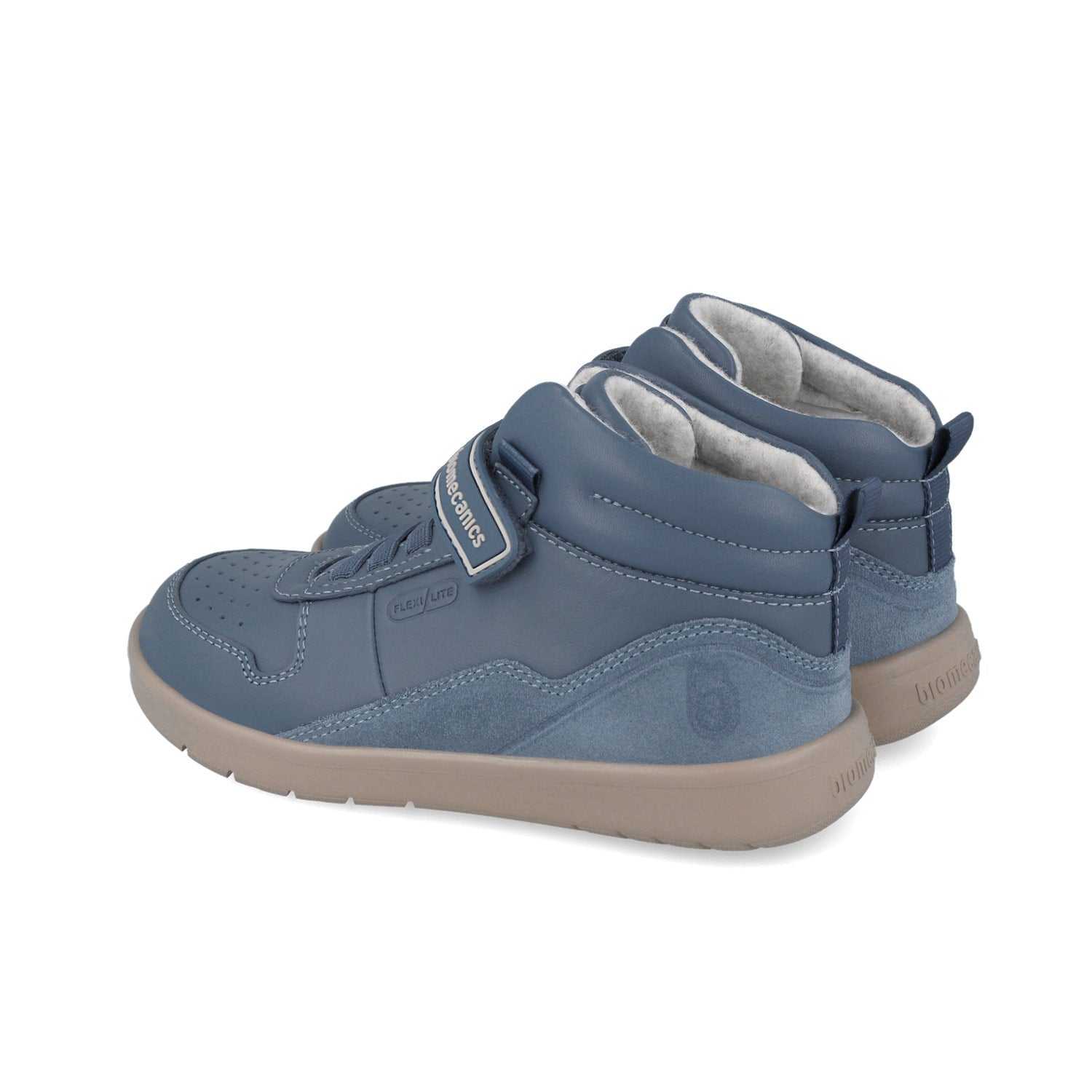 BIOMECANICS 251242B556 - BOTIN NIÑO CORTE DE PIEL Y PISO SINTETICO