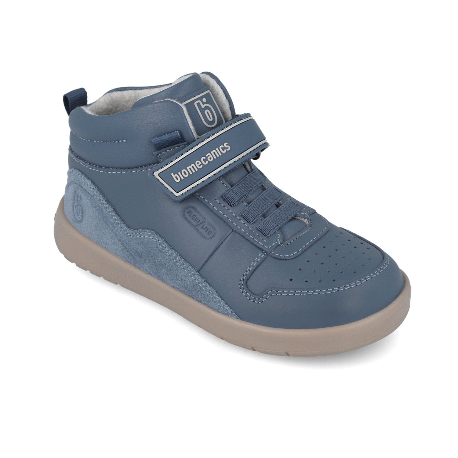 BIOMECANICS 251242B556 - BOTIN NIÑO CORTE DE PIEL Y PISO SINTETICO