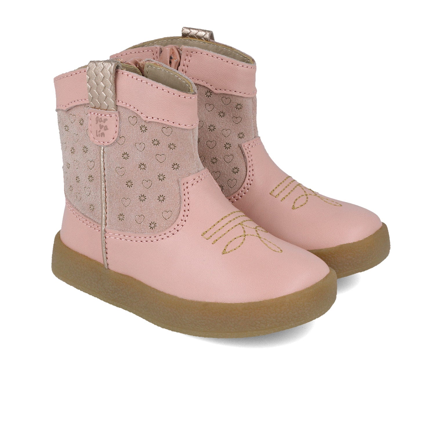 GARVALIN 251329B777 - BOTA NIÑO CORTE DE PIEL Y PISO SINTÉTICO