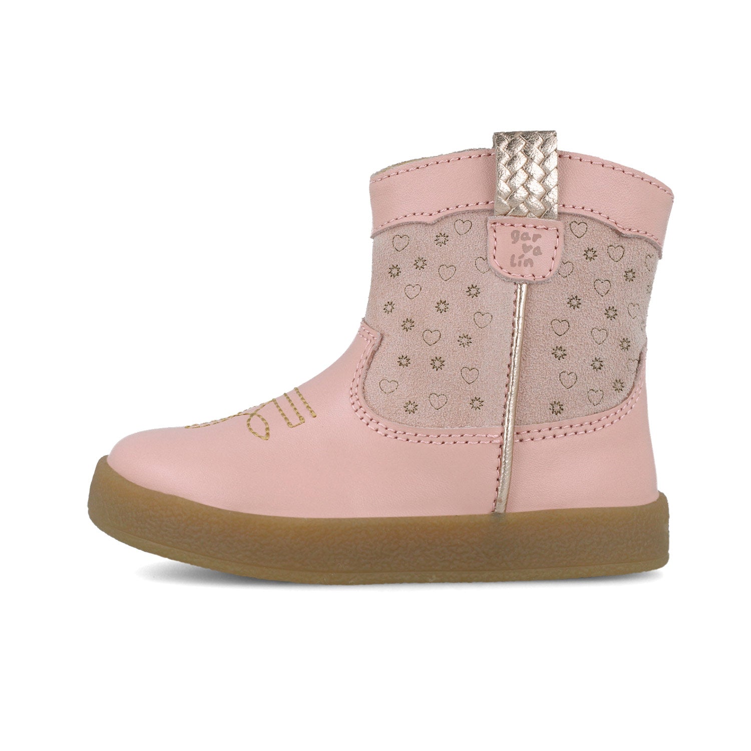 GARVALIN 251329B777 - BOTA NIÑO CORTE DE PIEL Y PISO SINTÉTICO