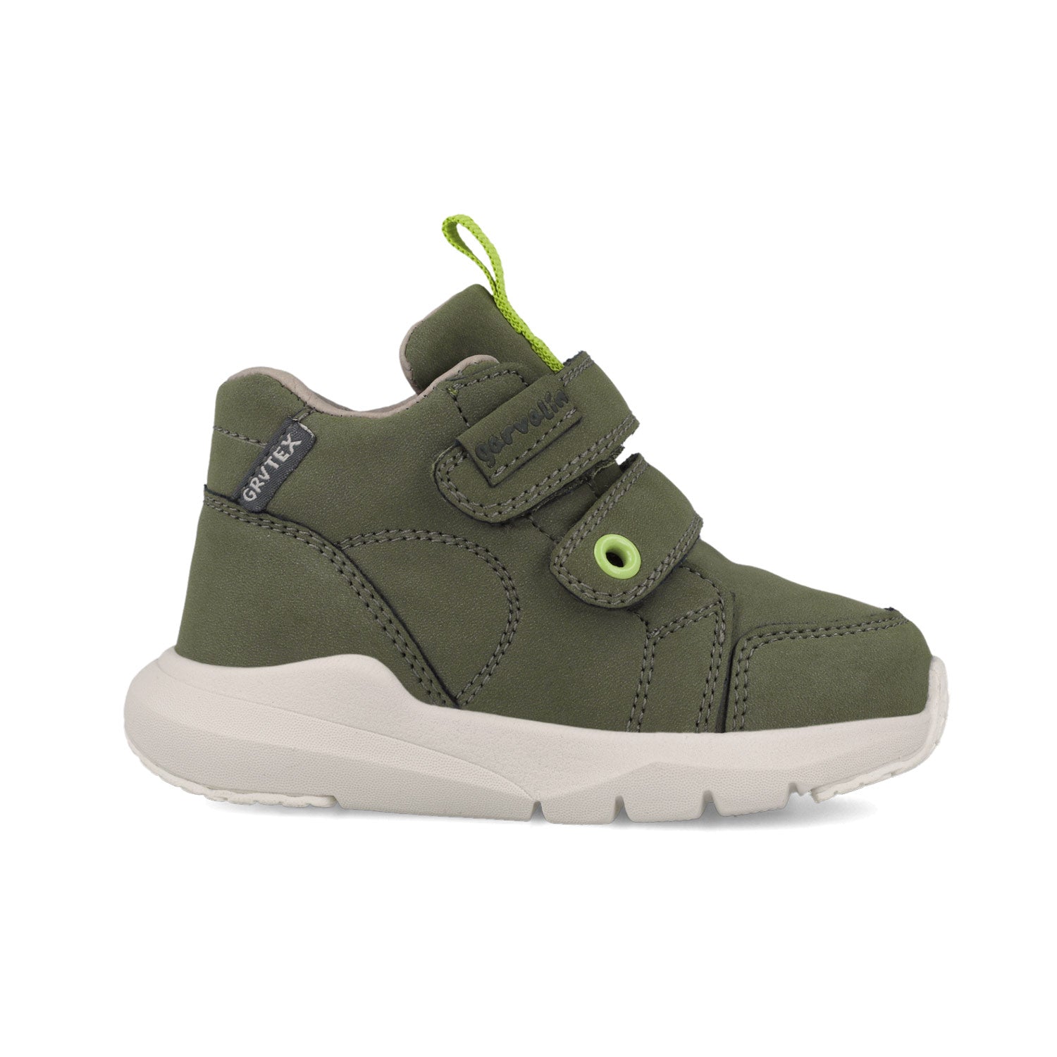 Garvalin Kaki Ankle Boots