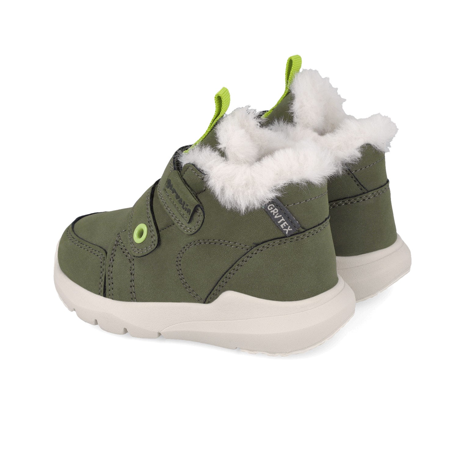 Garvalin Kaki Ankle Boots