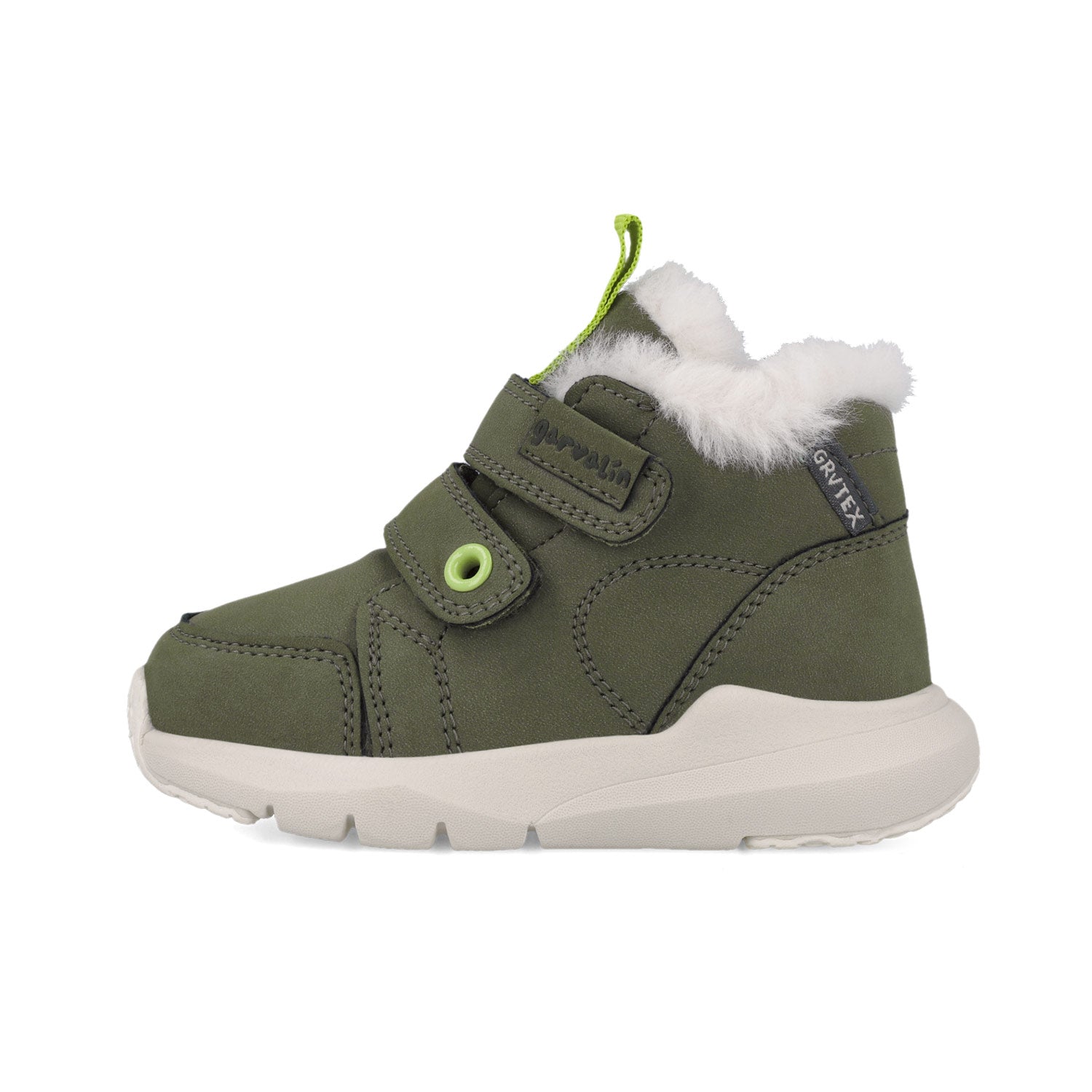 Garvalin Kaki Ankle Boots