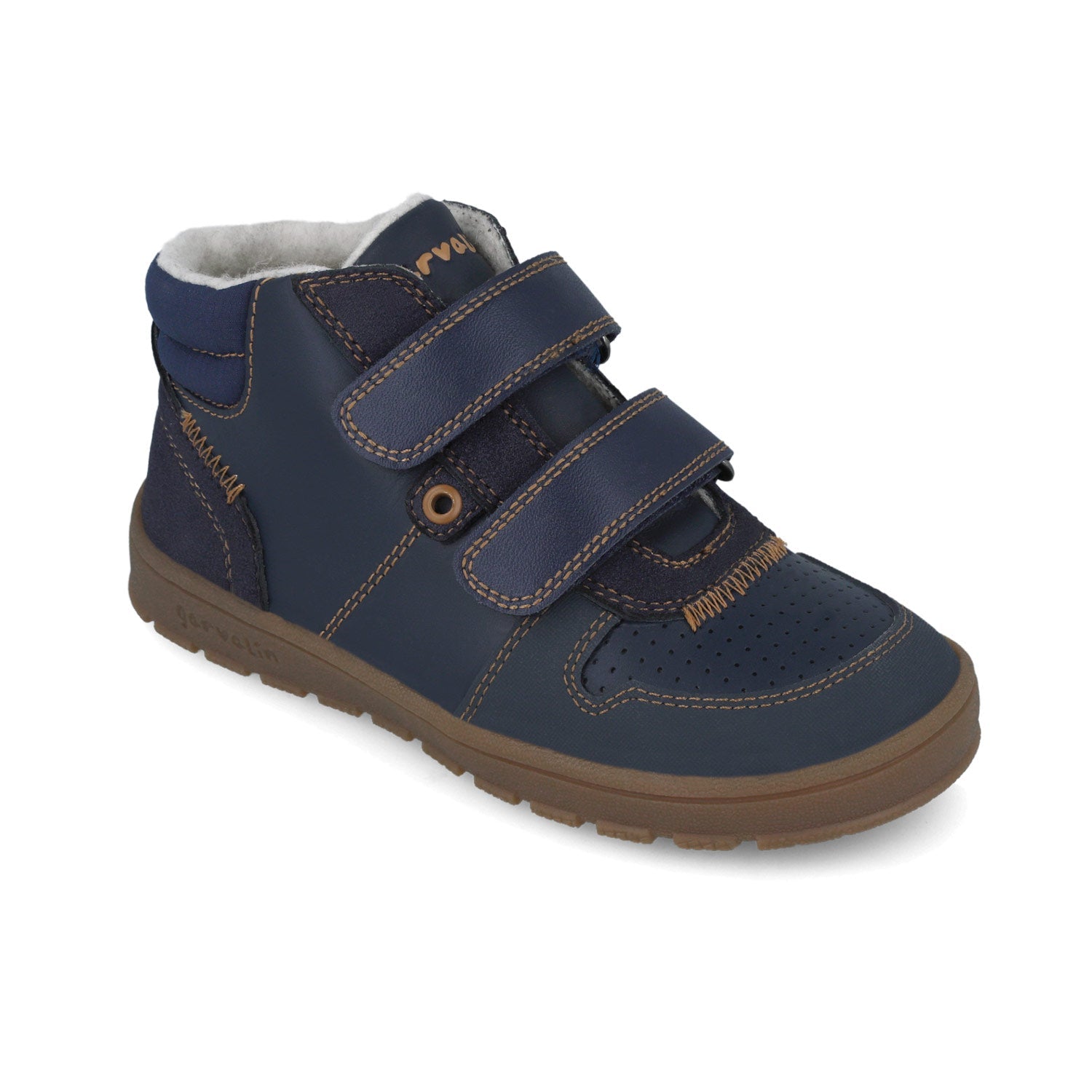 GARVALIN 251502A183 - BOTIN NIÑO CORTE DE PIEL Y PISO SINTETICO