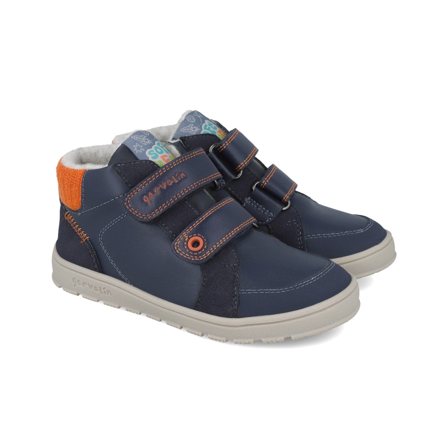 GARVALIN 251504A183 - BOTIN NIÑO CORTE DE PIEL Y PISO SINTETICO