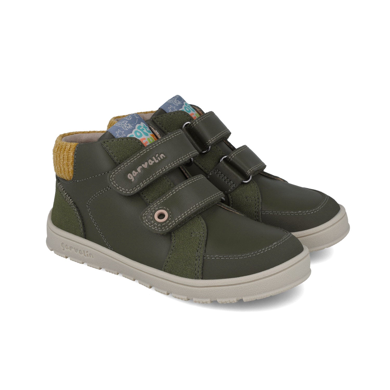 GARVALIN 251504B788 - BOTIN NIÑO CORTE DE PIEL Y PISO SINTETICO