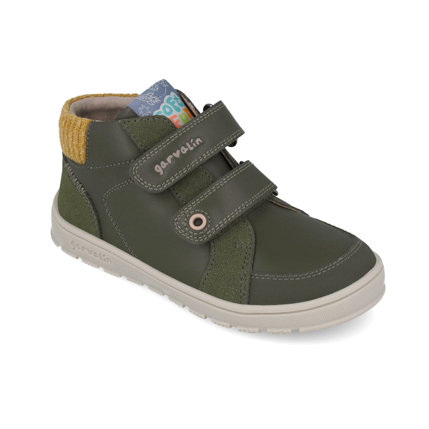 GARVALIN 251504B788 - BOTIN NIÑO CORTE DE PIEL Y PISO SINTETICO