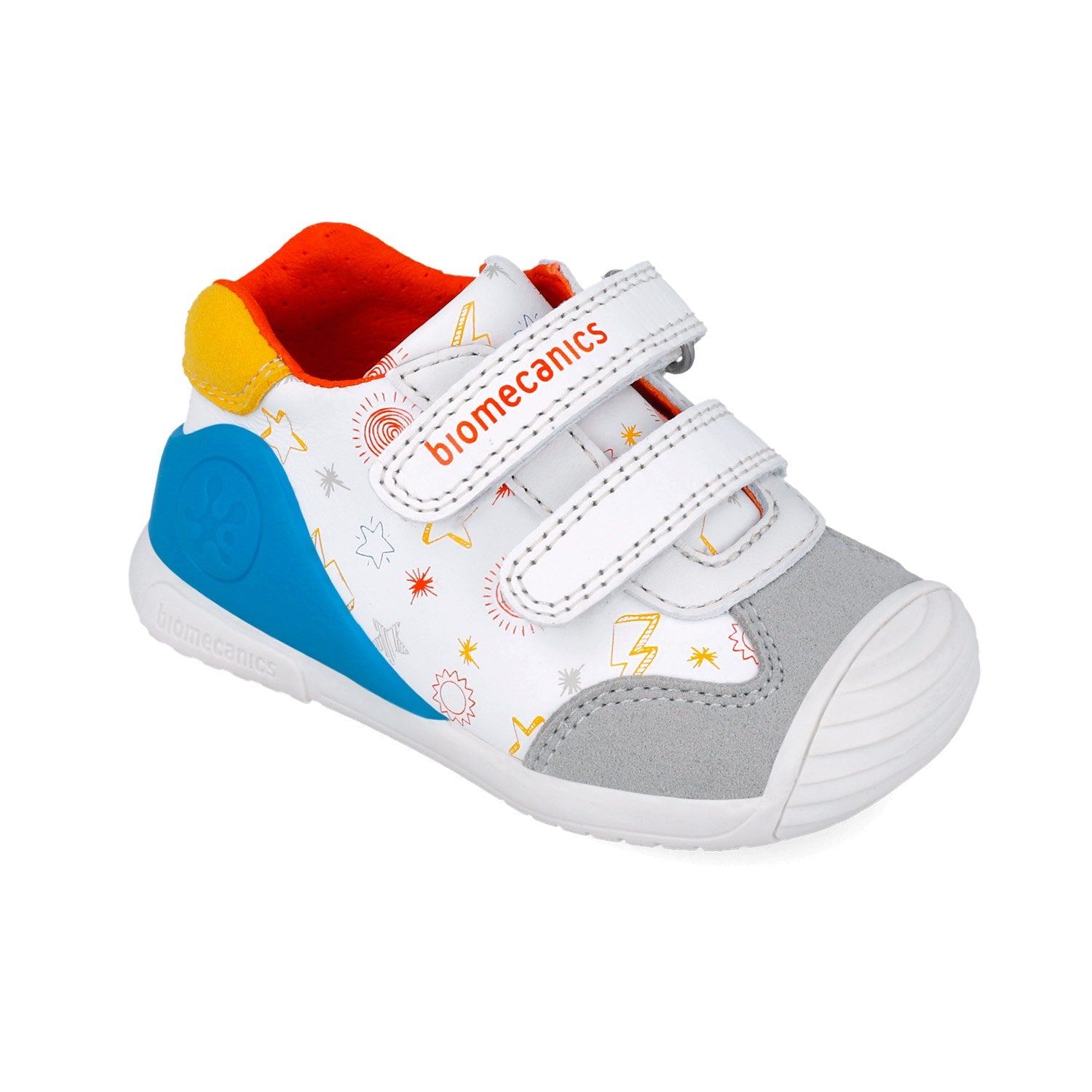 BIOMECANICS CALZADO PARA NIÑO CORTE DE PIEL Y PISO SINTETICO 252115C835