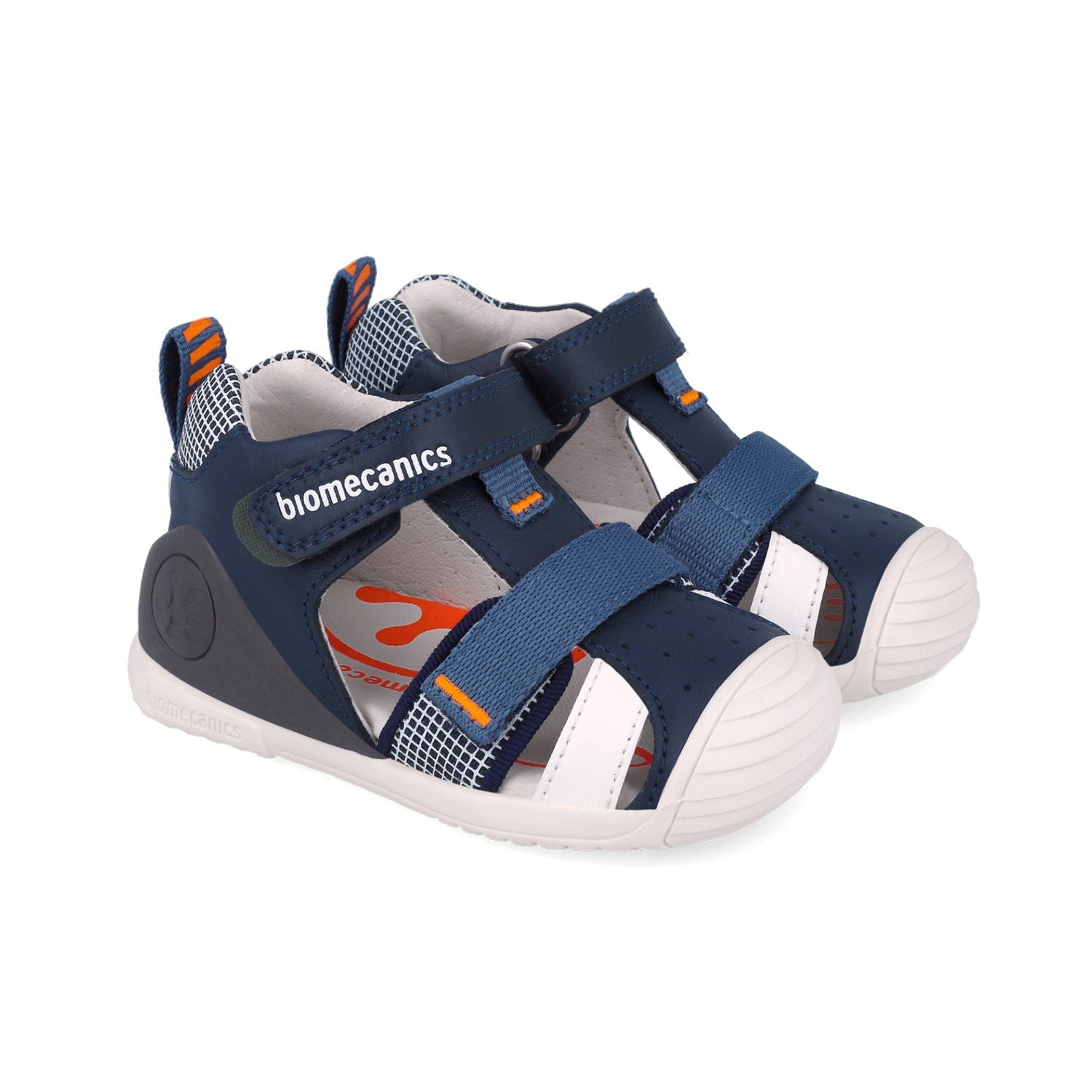 BIOMECANICS SANDALIA PARA NIÑO CORTE DE PIEL Y PISO SINTETICO 252117A183