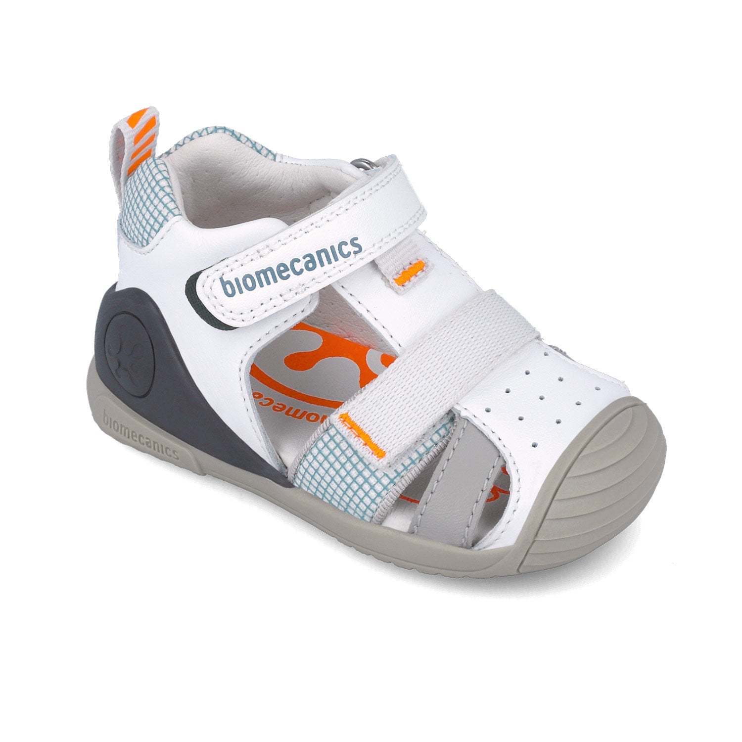 BIOMECANICS SANDALIA PARA NIÑO CORTE DE PIEL Y PISO SINTETICO 252117C050