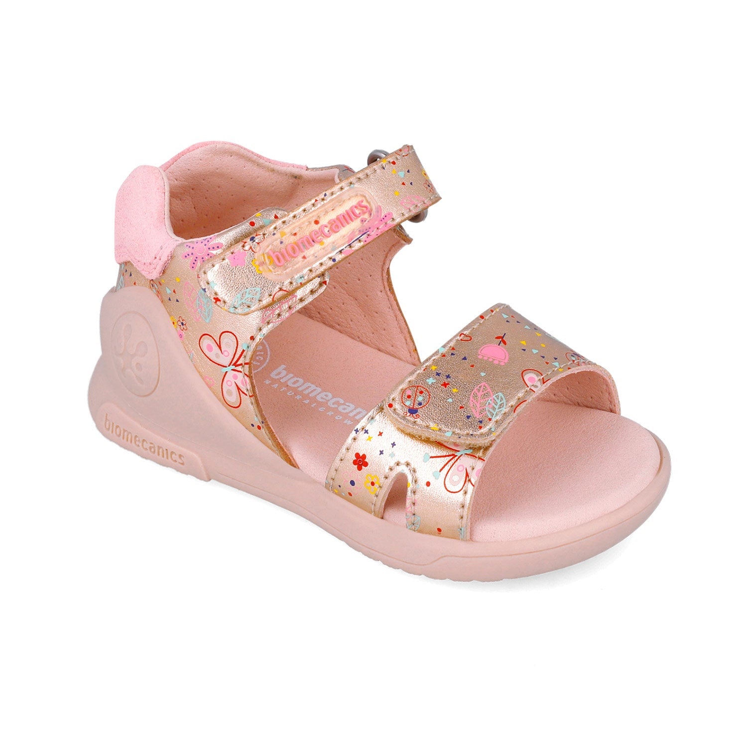 BIOMECANICS SANDALIA PARA NIÑO CORTE DE PIEL Y PISO SINTETICO 252142A665