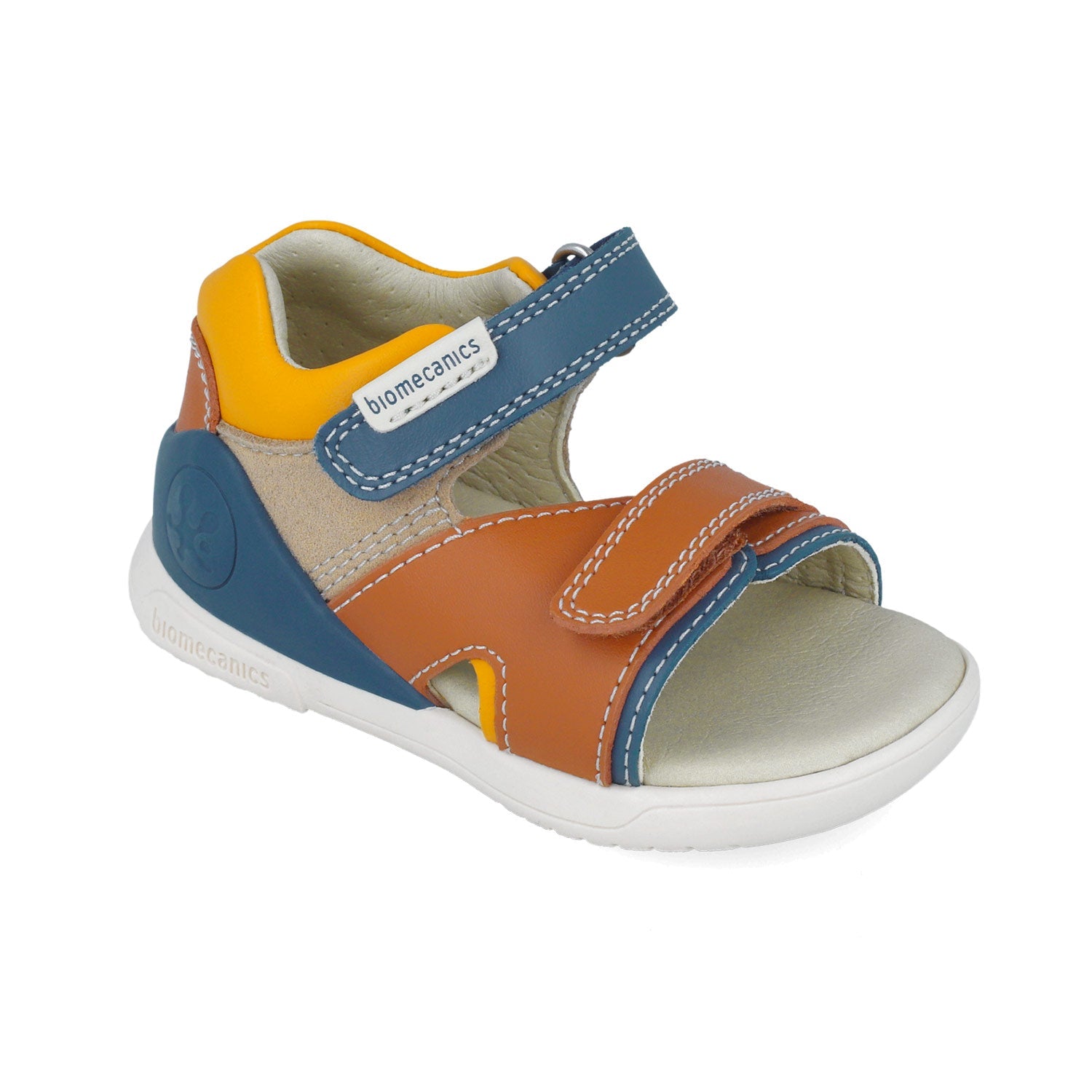 BIOMECANICS SANDALIA PARA NIÑO CORTE DE PIEL Y PISO SINTETICO 252145B087