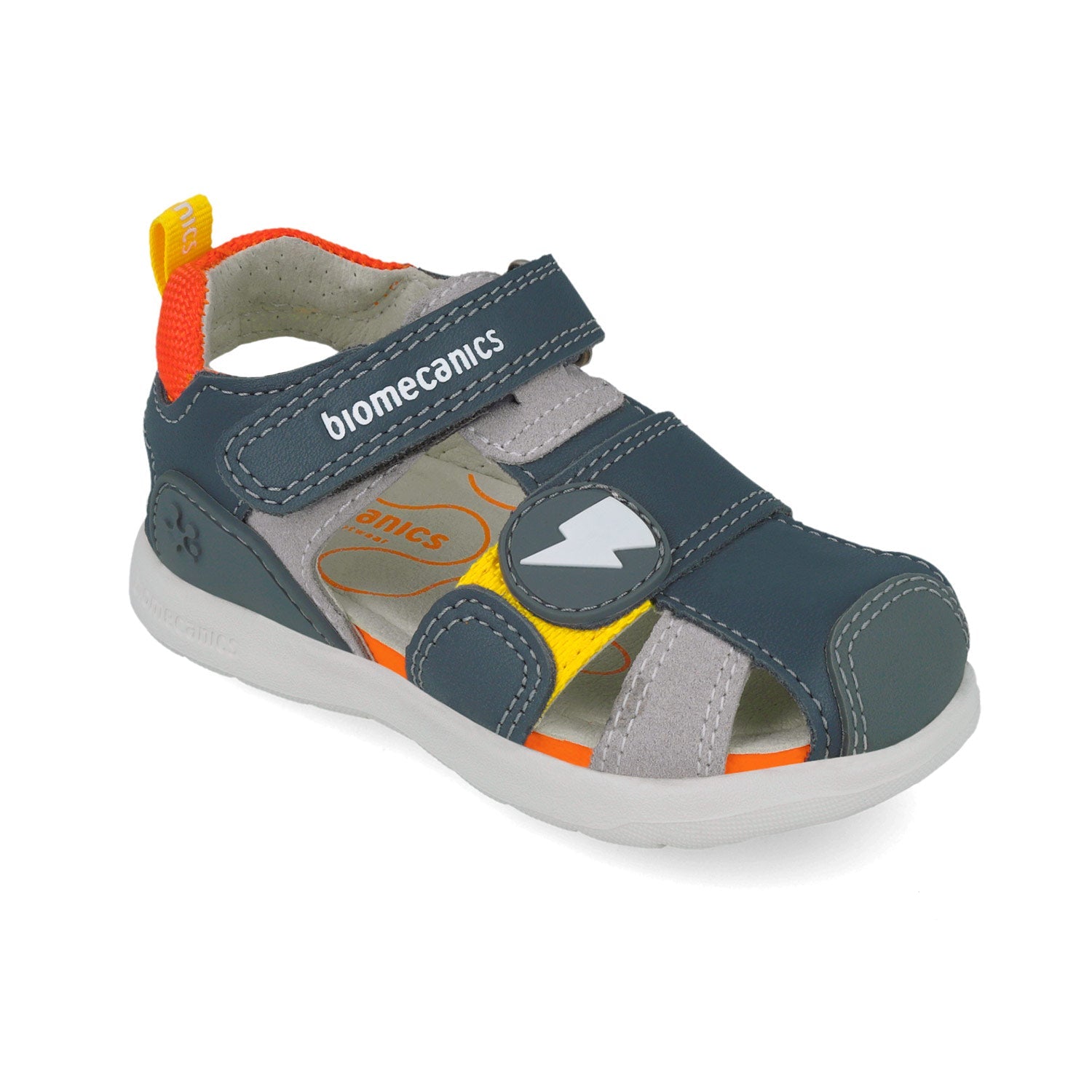 BIOMECANICS SANDALIA PARA NIÑO CORTE DE PIEL Y PISO SINTETICO 252216B213